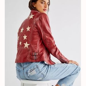 Mauritius Christy Leather Star Jacket